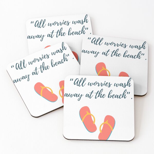 Item preview,  “All worries wash away at the beach”. designed and sold by Traviboi12.