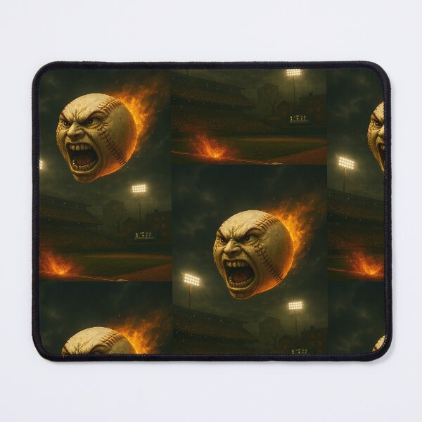 Item preview, “Meteor Madness at Midnight Baseball Showdown” designed and sold by JuicyTuna82.
