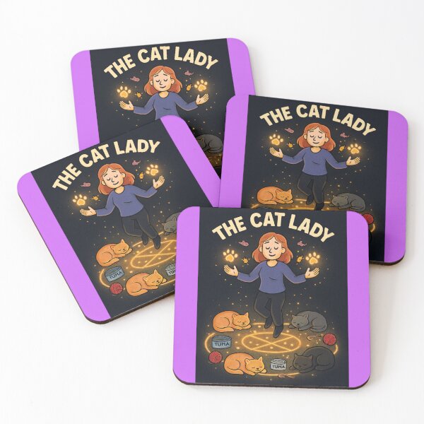 Item preview, The Cat Lady Summoning Circle – Cozy Witchy Cat Lover Design l designed and sold by Gazmerch.