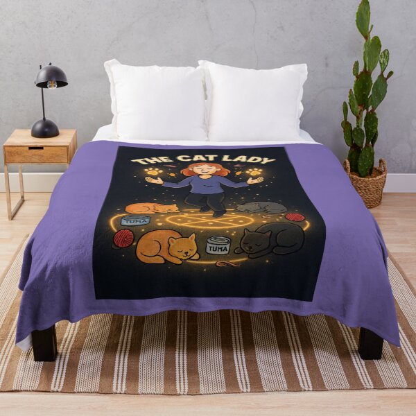 Item preview, The Cat Lady Summoning Circle – Cozy Witchy Cat Lover Design l designed and sold by Gazmerch.