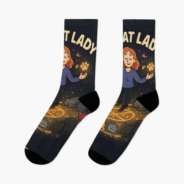 Item preview, The Cat Lady Summoning Circle – Cozy Witchy Cat Lover Design l designed and sold by Gazmerch.