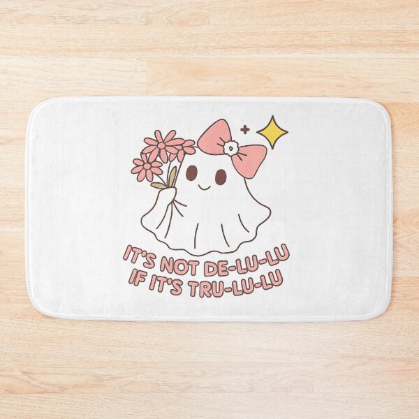 Item preview, Cute Ghost Graphic "Its Not De-lu-lu If Its Tru-lu-lu designed and sold by KimmiesColors.