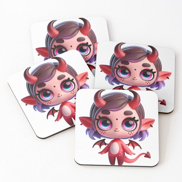 Item preview, Adorable Demon Girl designed and sold by Sillytoe.