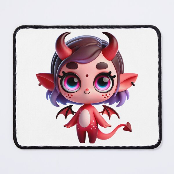 Item preview, Adorable Demon Girl designed and sold by Sillytoe.