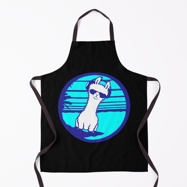 Item preview, DJ Llama Beach Vacation Palms Sea Sunglasses Headphone Party designed and sold by shirt-o-mat.