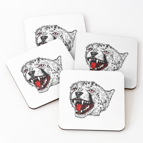 Item preview, angry cheetah designed and sold by Kirsten Tjelmeland.