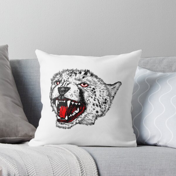 Item preview, angry cheetah designed and sold by Kirsten Tjelmeland.