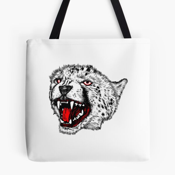 Item preview, angry cheetah designed and sold by Kirsten Tjelmeland.