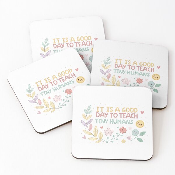 Item preview, Cute Teacher Quote Design "It Is A Good Day To Teach Tiny Humans" designed and sold by Kstyle93.