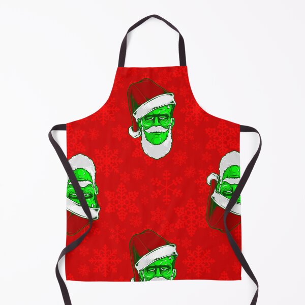 Item preview, ugly christmas santa frankenstein monster snowflakes designed and sold by Gossip Rag.