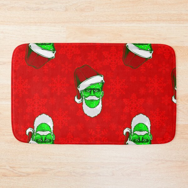 Item preview, ugly christmas santa frankenstein monster snowflakes designed and sold by Gossip Rag.