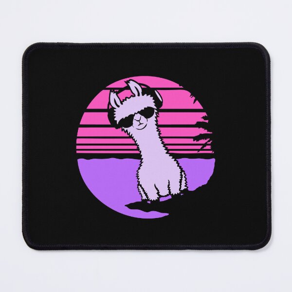 Item preview, DJ Llama Beach Vacation Palms Sea Sunglasses Headphone Party designed and sold by shirt-o-mat.