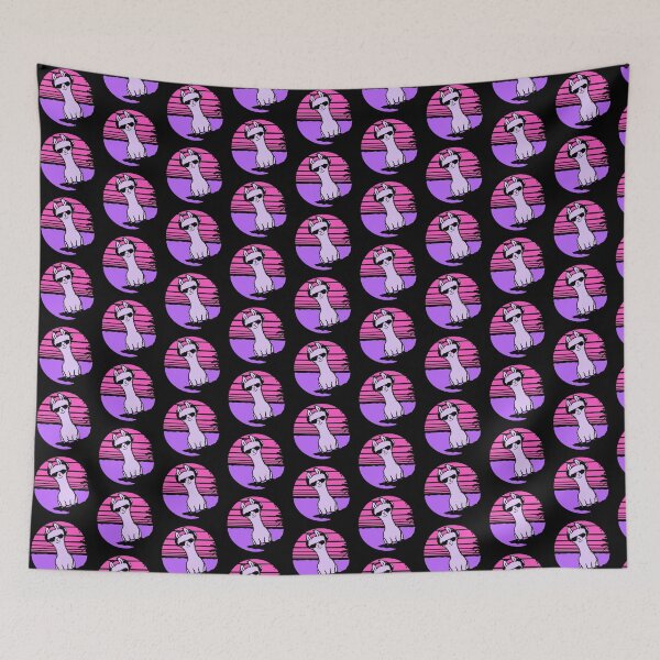 Item preview, DJ Llama Beach Vacation Palms Sea Sunglasses Headphone Party designed and sold by shirt-o-mat.