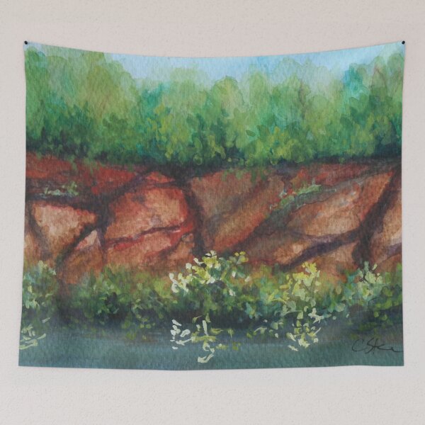 Item preview, A Broken Bluff MM160216d designed and sold by CSteenArt.