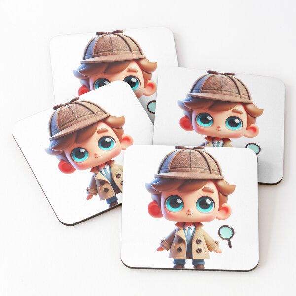 Item preview, Adorable Detective Boy designed and sold by Sillytoe.