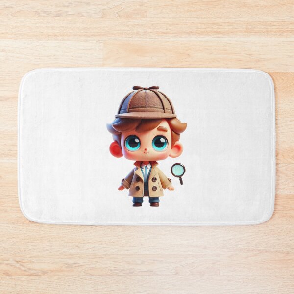 Item preview, Adorable Detective Boy designed and sold by Sillytoe.