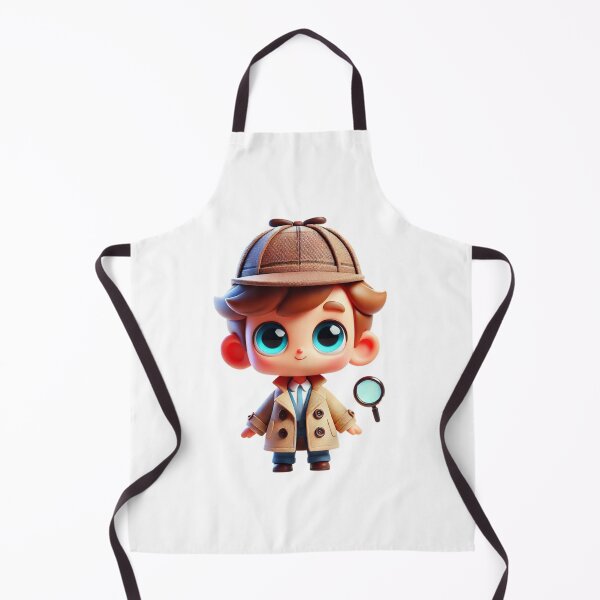 Item preview, Adorable Detective Boy designed and sold by Sillytoe.