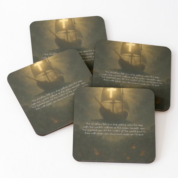 Item preview, Ship of Faith – Christian Inspirational Wall Art designed and sold by GempArt.