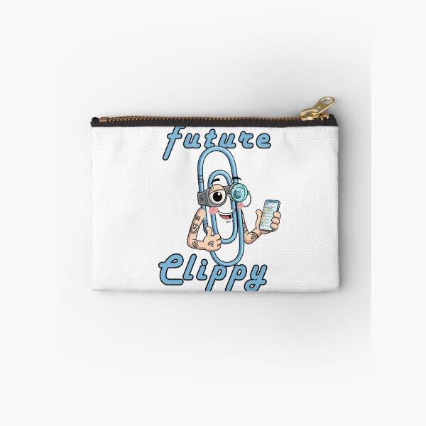 Item preview, Futuristic Paperclip Assistant Retro Tech Design designed and sold by JustiesDesigns.