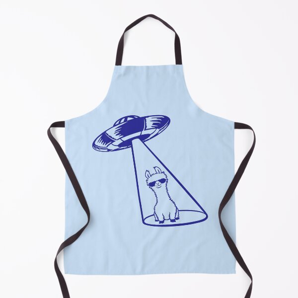 Item preview, Alien UFO Llama Abduction Headphone Cool Beaming Funny designed and sold by shirt-o-mat.