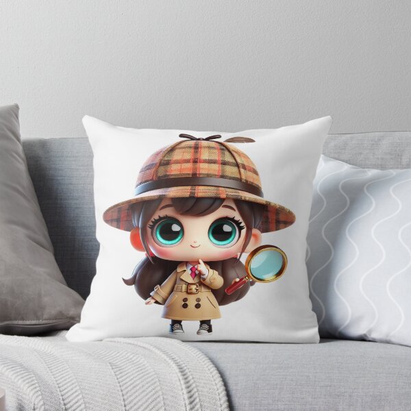 Item preview, Adorable Detective Girl designed and sold by Sillytoe.