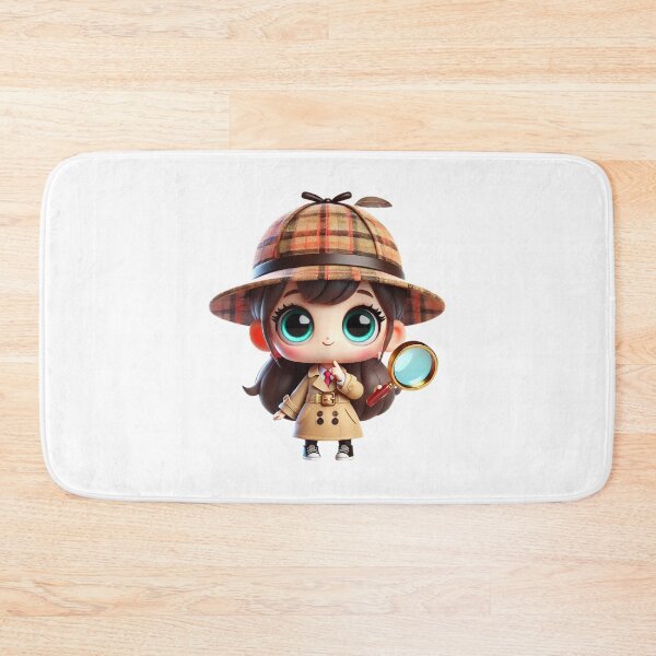 Item preview, Adorable Detective Girl designed and sold by Sillytoe.