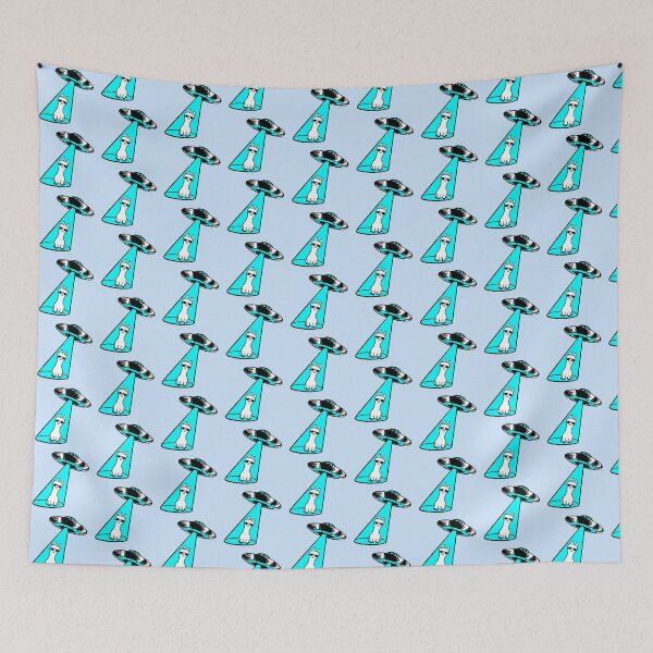 Item preview, Alien UFO Llama Abduction Headphone Cool Beaming Funny designed and sold by shirt-o-mat.