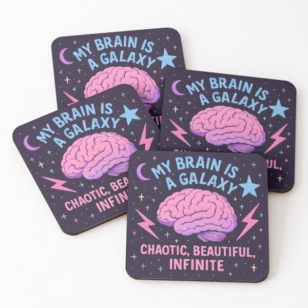 Item preview, Galaxy Brain – Chaotic, Beautiful, Infinite designed and sold by AgonGM.