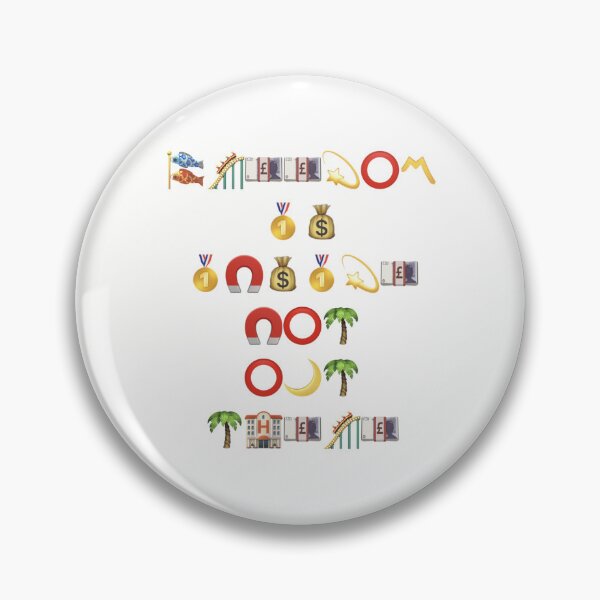 Item preview, Freedom Is Inside Not Out There – Unique Emoji Emblems Art | Emoji Hall of Fame Collectible designed and sold by Emoji Emblems.