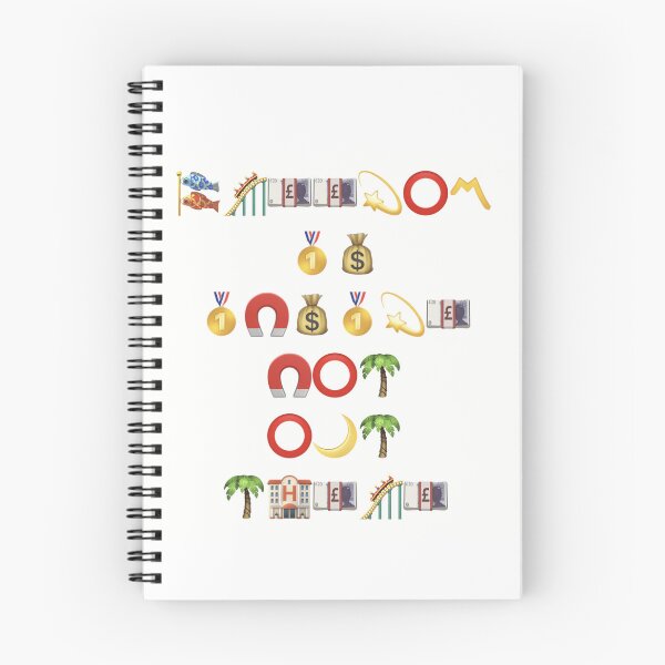 Item preview, Freedom Is Inside Not Out There – Unique Emoji Emblems Art | Emoji Hall of Fame Collectible designed and sold by Emoji Emblems.