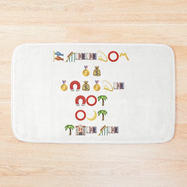 Item preview, Freedom Is Inside Not Out There – Unique Emoji Emblems Art | Emoji Hall of Fame Collectible designed and sold by Emoji Emblems.