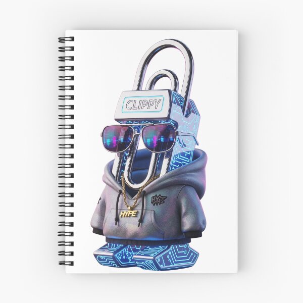 Item preview, Hypebeast Futuristic Paperclip Streetwear Design designed and sold by JustiesDesigns.