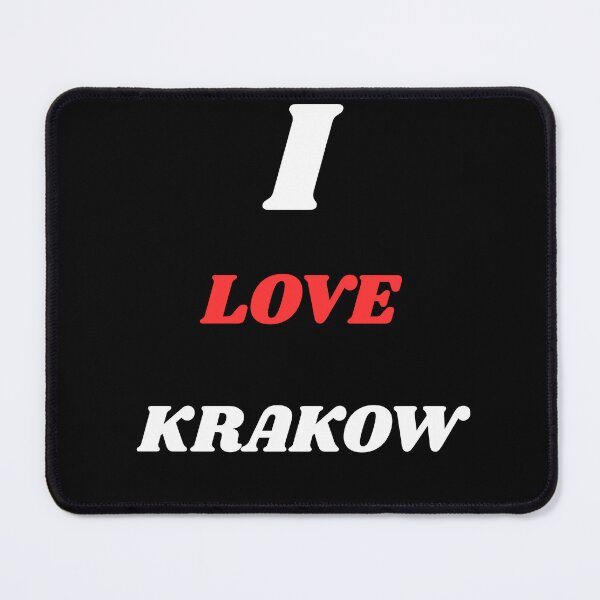 Item preview, I LOVE KRAKOW  funny Poland City design designed and sold by Yuksoo.