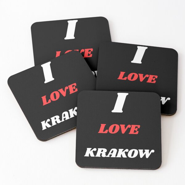 Item preview, I LOVE KRAKOW funny Poland City design designed and sold by Yuksoo.