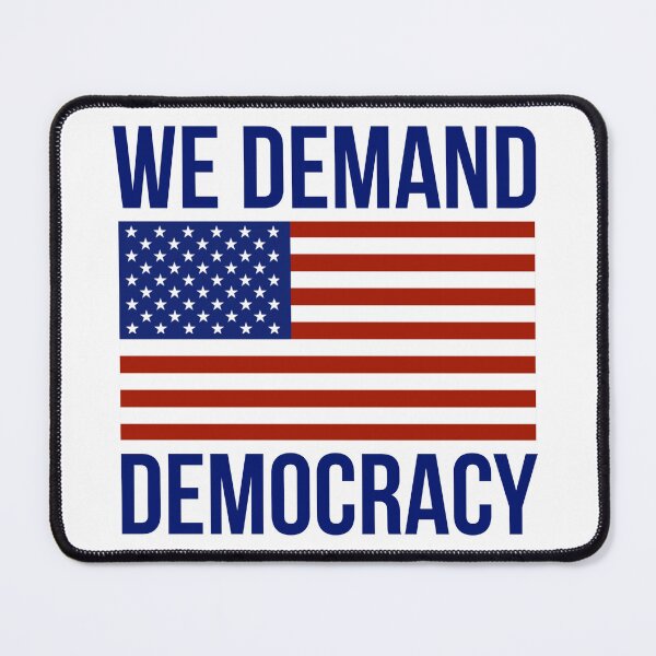 Item preview, We demand democracy designed and sold by Rachel the Artist .