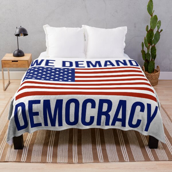 Item preview, We demand democracy designed and sold by Rachel the Artist .