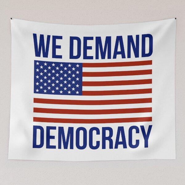 Item preview, We demand democracy  designed and sold by Rachel the Artist .