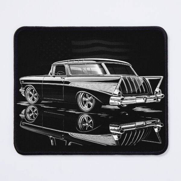 Item preview, 1957 Chevy Nomad Artwork - Classic Tri-Five Chevrolet Art designed and sold by Stinky Lincy's Apparel Company.