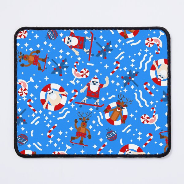 Item preview, christmas july skater santa claus skateboard designed and sold by Gossip Rag.