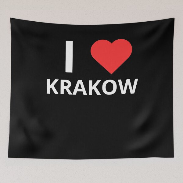 Item preview, I LOVE KRAKOW, Poland lovers design designed and sold by Yuksoo.