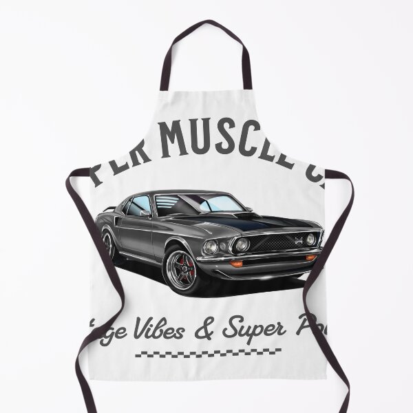 Item preview, Classic Ford Mustang – Hand-Drawn Digital Illustration | Vintage Car Art designed and sold by monsalve-autos.