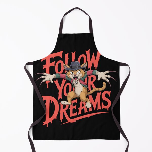 Item preview, Follow Your Dreams - Spooky Cat Nightmare Art designed and sold by AV.
