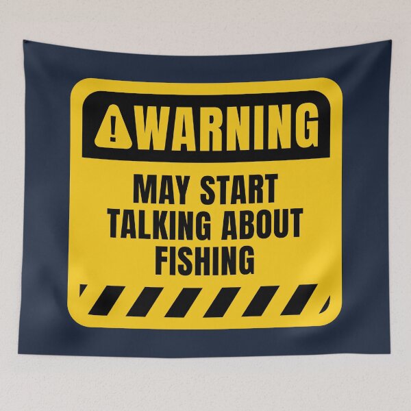 Item preview, Talk About Fishing Funny Quote designed and sold by MaryAller.