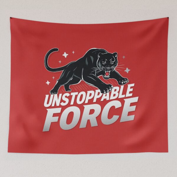 Item preview, Unstoppable force panther design designed and sold by Motivated Sensei.