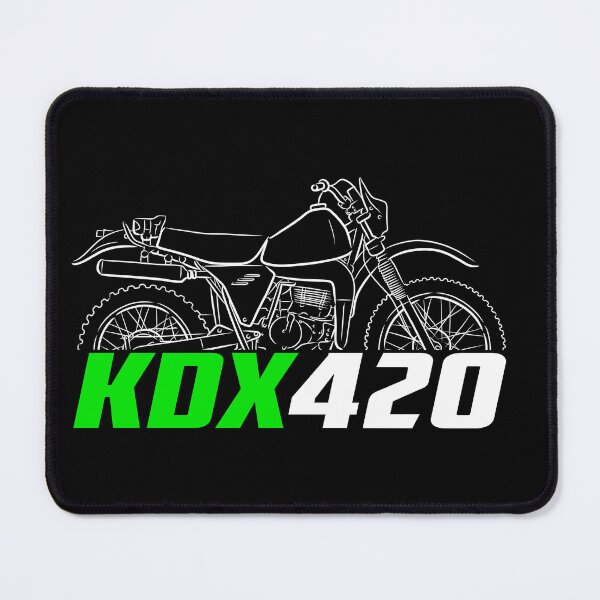 Item preview, Kawasaki KDX420 1981 for bikers, Motorcycle designed and sold by ThrottleArts.