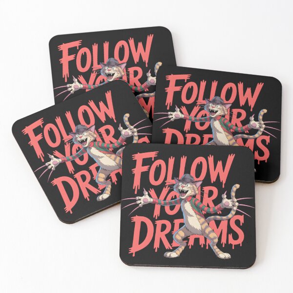 Item preview,  Follow Your Dreams - Spooky Cat Nightmare Art designed and sold by AV.