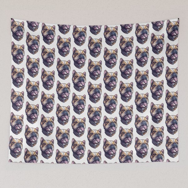Item preview, Cute Bulldog in Pixel Art designed and sold by Aldrin Capco.