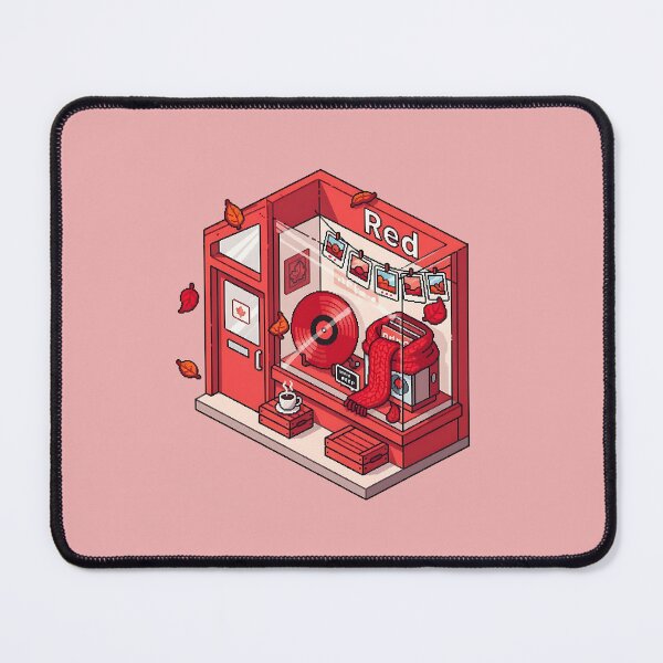 Item preview, Red Print Pixel Art, Cute Miniature, The Life Of A Showgirl, TS4, TTPD, 1989, Folklore designed and sold by matchakpop.