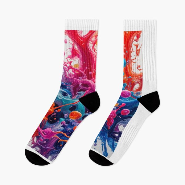 Item preview, Colorful Abstract Paint Splash designed and sold by SamartkitDesign.
