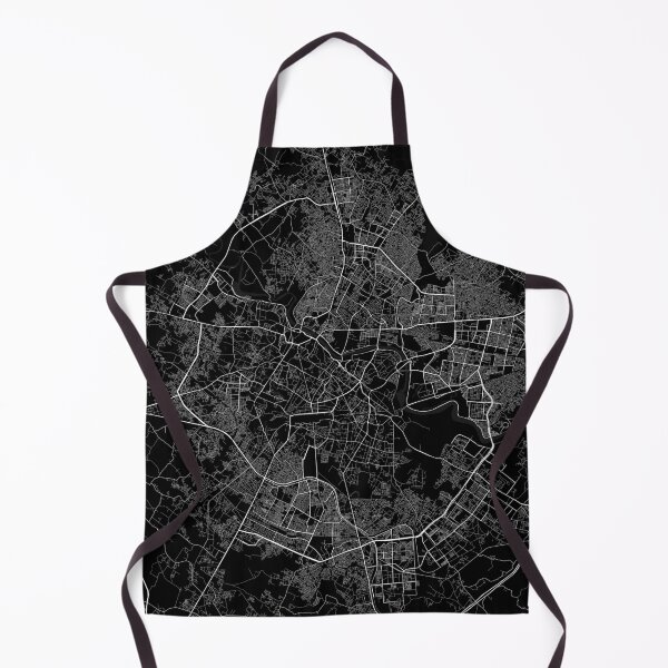 Item preview, Lucknow City Map of Uttar Pradesh, India - Full Moon designed and sold by deMAP.